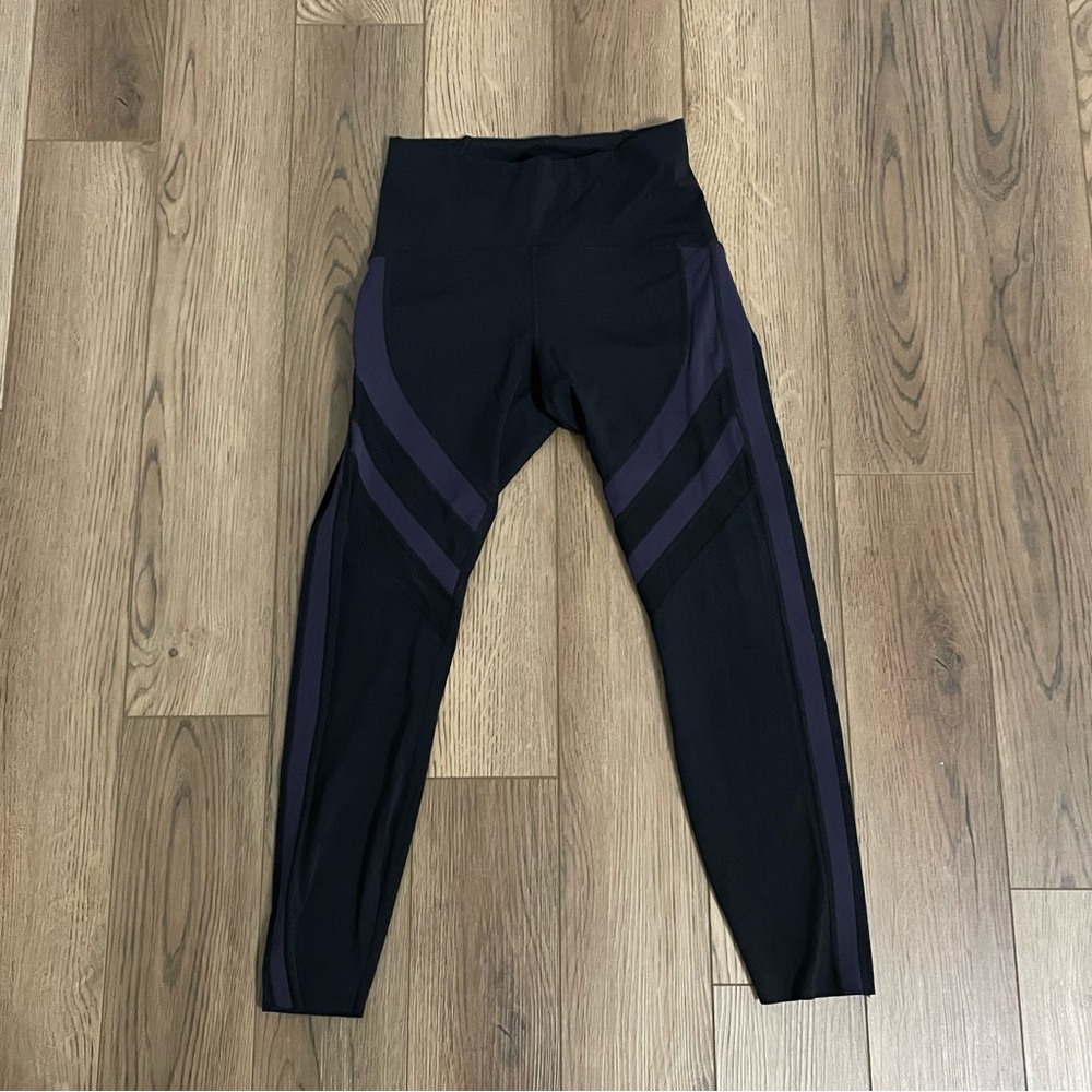 Zyia Active Mesh Lux Raw Hem Leggings‎
